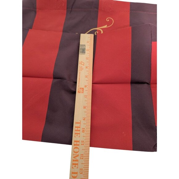 Anthropologie Making Merry Christmas Holiday Reusable Tote Bag Eco Sustainable - Picture 4 of 8